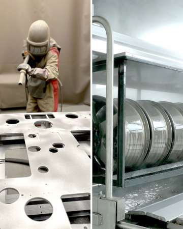 Tryskání a chemické odlakování